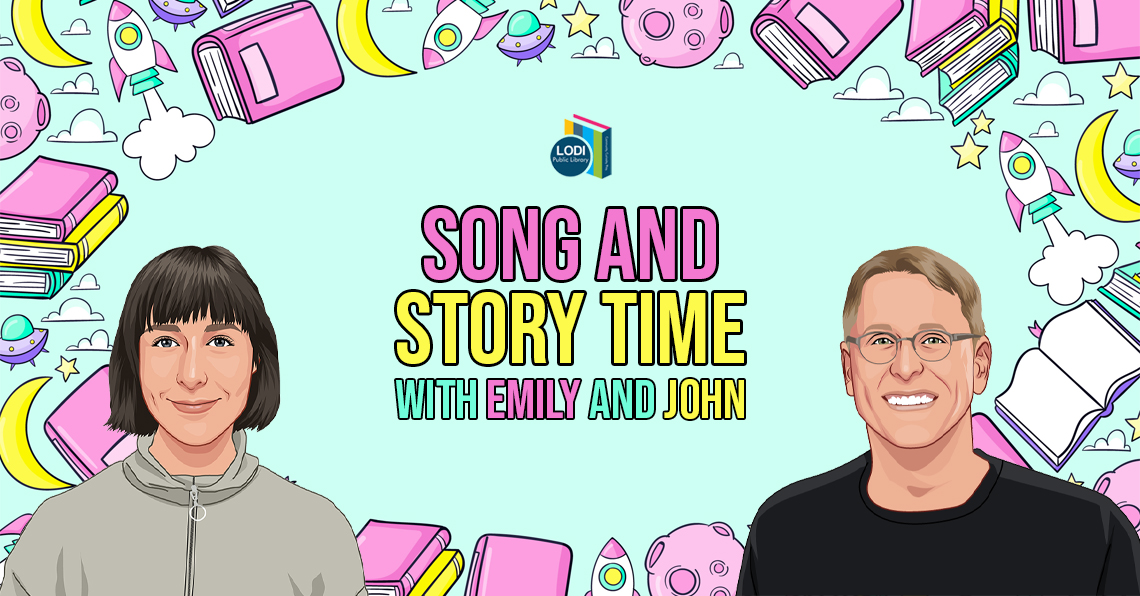 song and story time promotional design