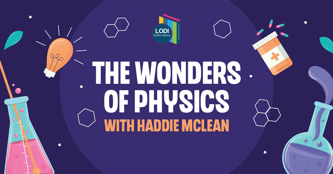 promotional design for Wonders of Physics event