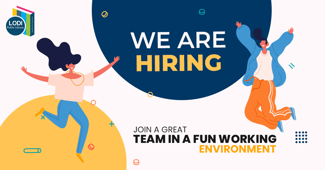 we are hiring promotional slider