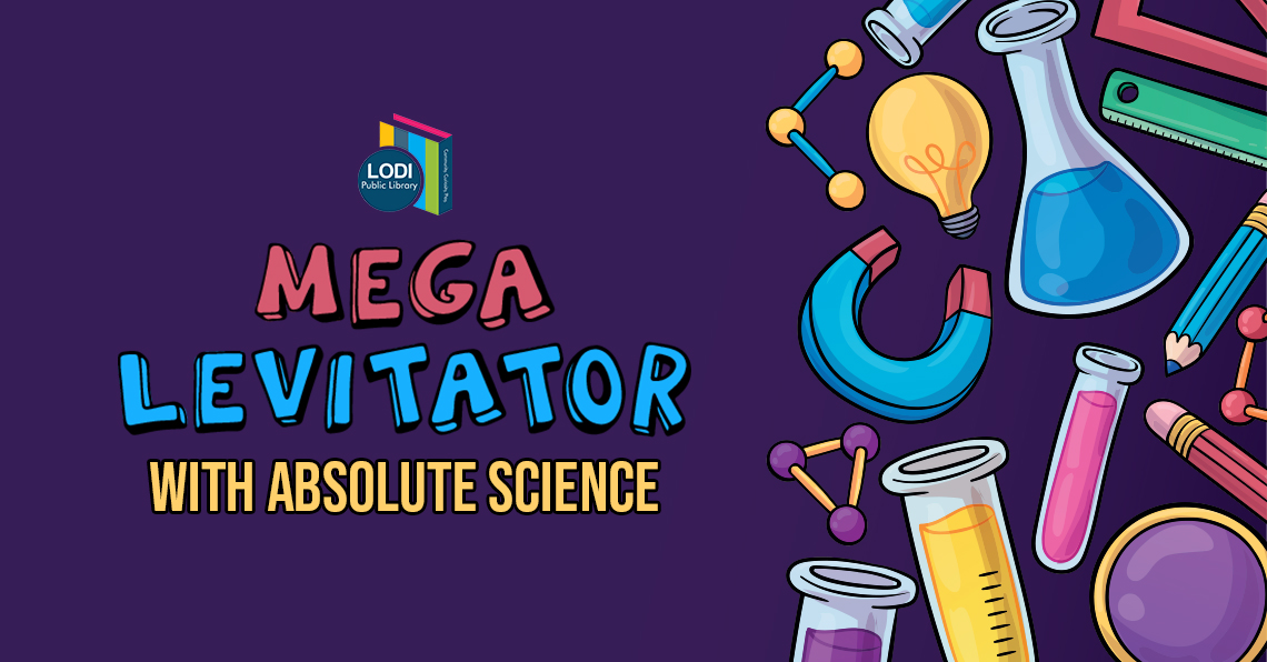 promotional slider for mega levitator event