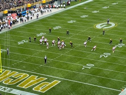 view from seats for packers tickets fundraiser