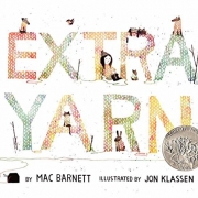 Book cover of Extra Yarn by Mac Barnett