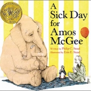 Book cover of A Sick Day for Amos McGee by Philip C. Stead