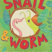 Book cover of Snail & Worm by Tina Kugler