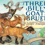 Book cover of The Three Billy Goats Gruff by Jerry Pinkney