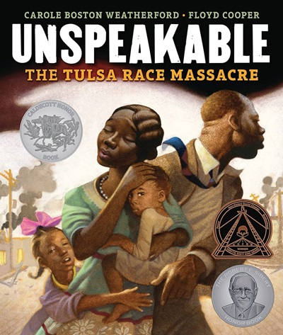 cover of Unspeakable: the Tulsa race massacre